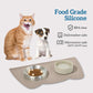 Silicone Pet Feeding Mat – Waterproof Non-Slip Bowl Mat, 36 Options
