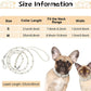 2 Pcs Pearl Collar and Leash for Dogs