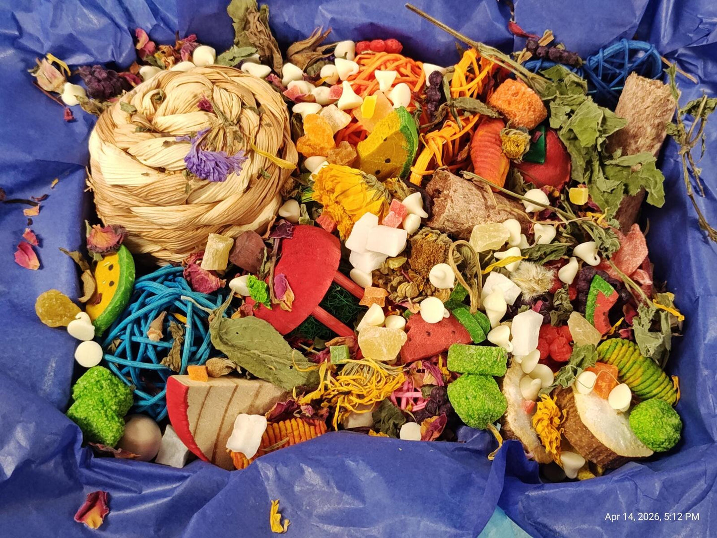 Play & Chew Rodent Fun  "No More Boredom" Box - Rats, Mice, Gerbils, Hamsters...