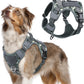No Pull Tactical Dog Harness Molle Vest Adjustable Medium Large Dogs