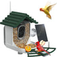 NAVFS Smart Bird Feeder Camera with Solar Panel, 2K Video & AI Bird ID