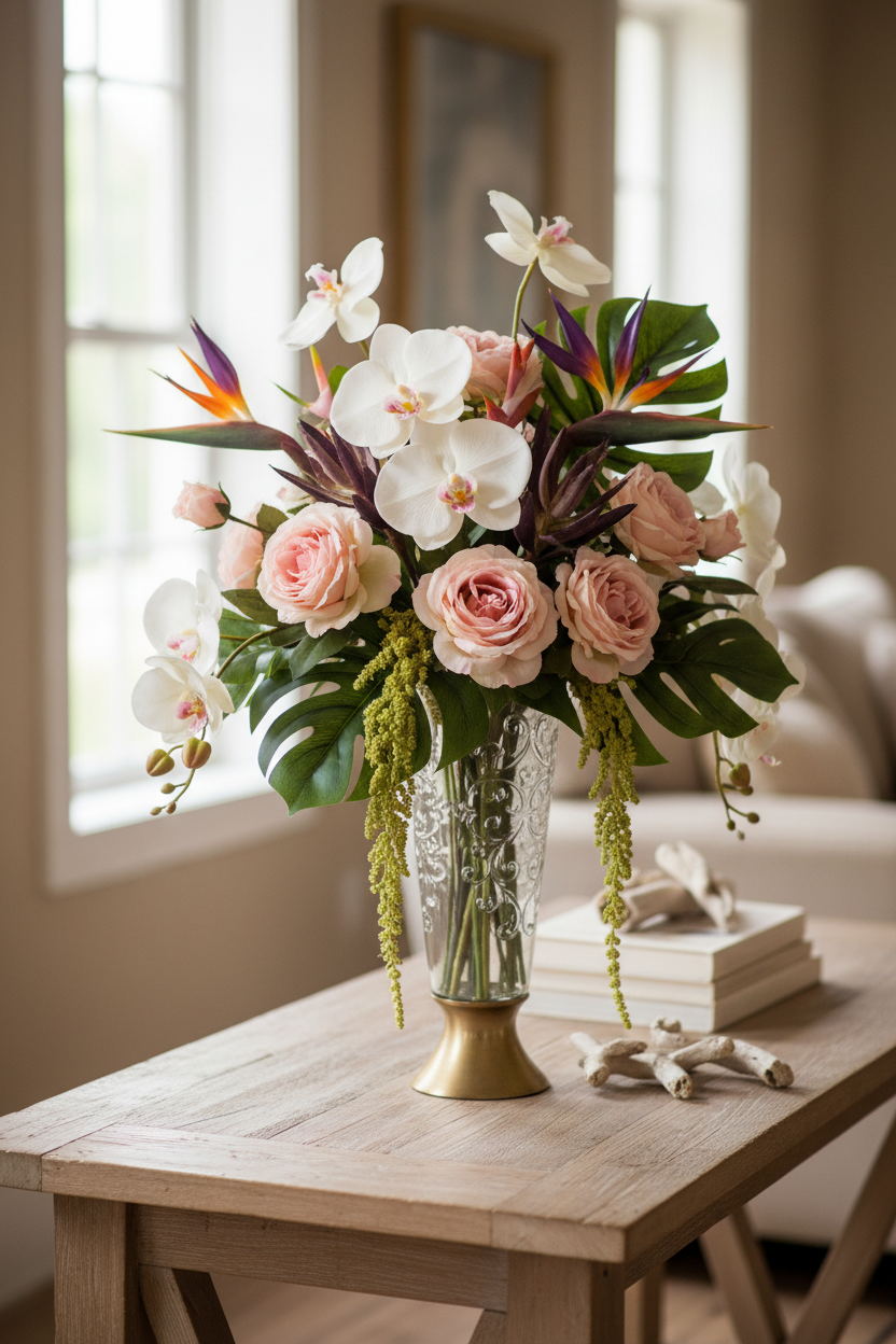Load video: Faux Flowers and Plants