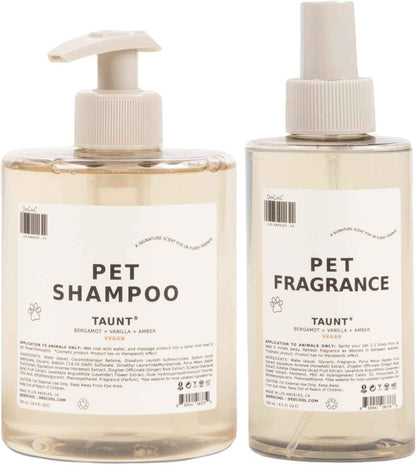 DedCool Luxury Dog Grooming Bundle – Shampoo & Fragrance Mist