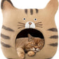 Merino Wool Cat Cave – Handmade Hideaway, 20 Styles
