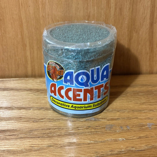 Teal Sand 8 ounce Aquarium Substrate  Accents Fish Tanks