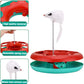 Exciting Interactive Cat Toy Set - Tower of Tracks with Mouse Teaser and Rolling Balls for Endless Fun!