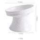 Cat Bowl Ceramic Shallow Mouth High Foot Anti Overturn Double