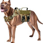 No Pull Tactical Dog Harness Heavy Duty Molle Vest for Medium to XLarge Dogs