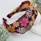 Festival Flowers Embroidered Headband