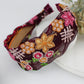 Festival Flowers Embroidered Headband