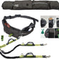 Hands Free Dog Leash Two Dogs Double Bungee Reflective Running Kit