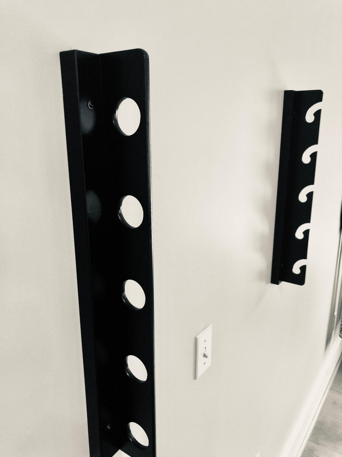 Wall-Mounted Fishing Rod Rack