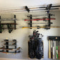 Wall-Mounted Fishing Rod Rack
