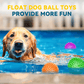 Pelotas chirriantes interactivas de 2.5” para cachorros, juguetes para la dentición, masticables para perros pequeños, limpieza dental y adiestramiento