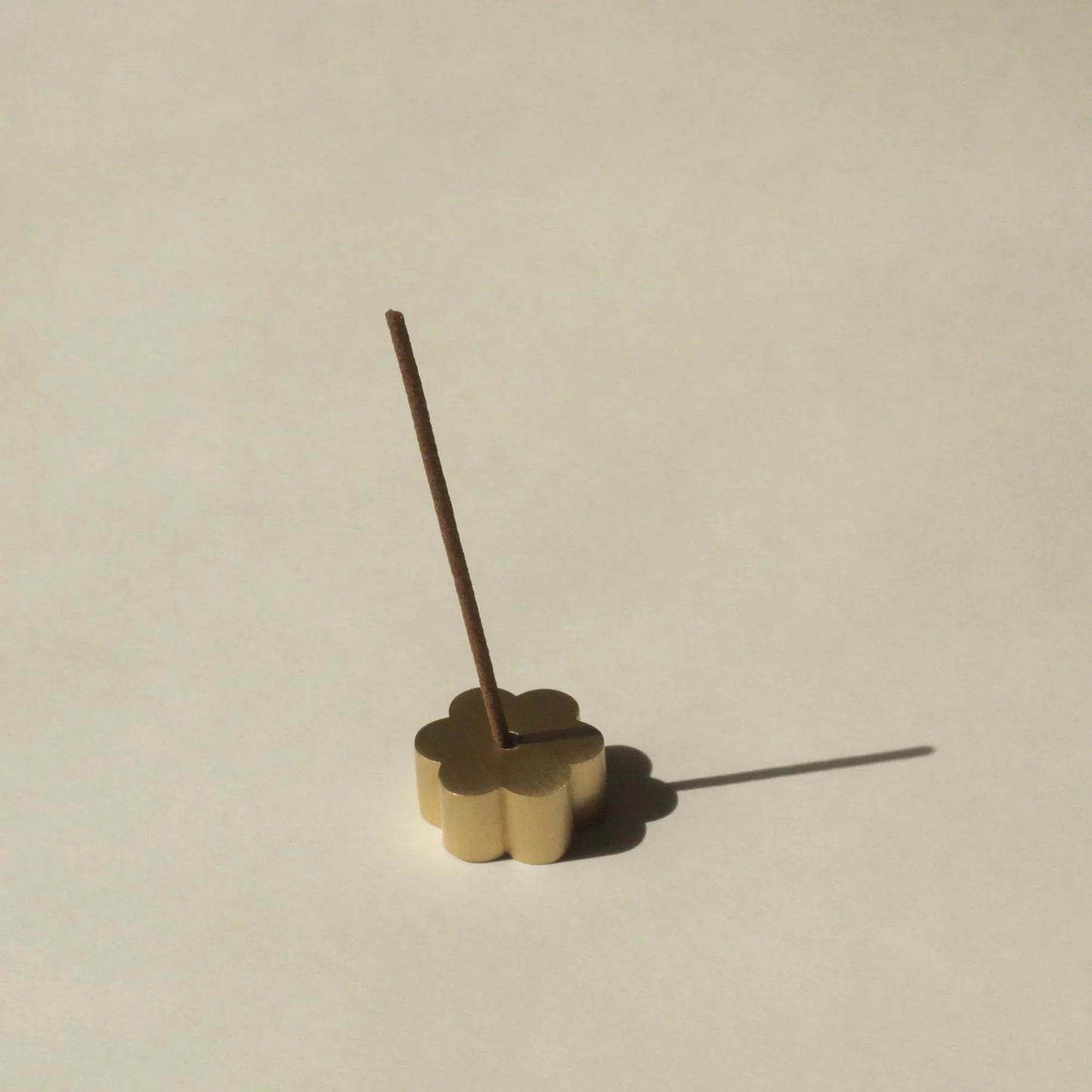 Flower Brass Incense Holder