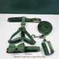 Forest Green Velvet Set