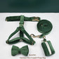 Forest Green Velvet Set