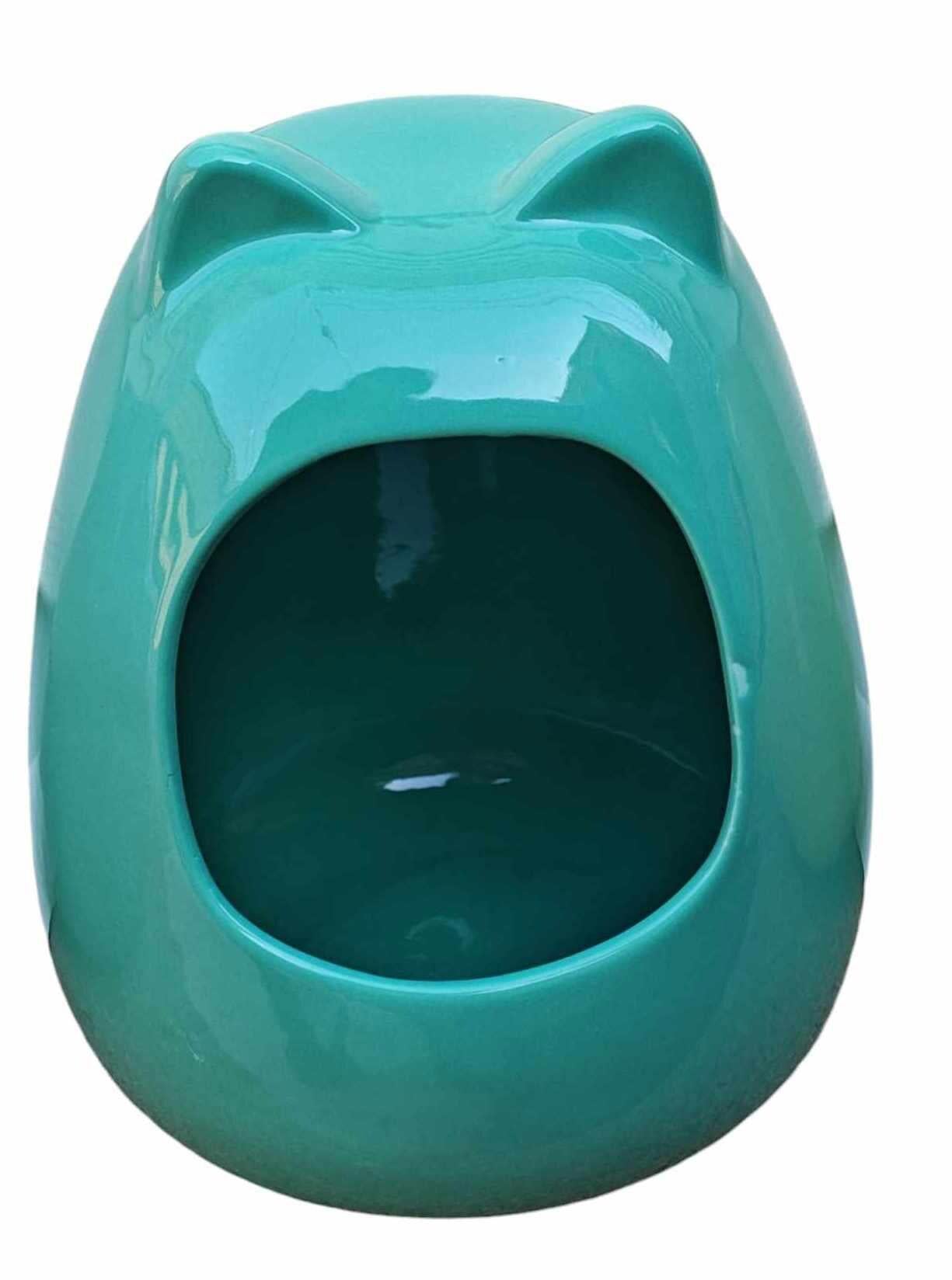 Ceramic Dust House  "Chilly House Original " by PNC - Large- Sky Blue