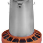 Hanging Galvanized Metal Chicken Feeder & Accessories