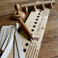 Garden Gift Set - American Hardwood Seed and Bed Ruler, Dibblers, Pot Tamper and Markers