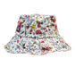 Cotton Bucket Sun Hat in Garden of Paradise
