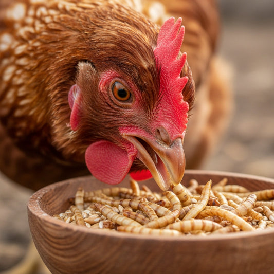 Mealworms To Go Dried Mealworms Natural Protein Chickens Wild Birds 11lbs. Bag