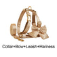 Gold Satin Wedding Set