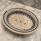 Hand-painted Polish Floral Ceramic Soap Dish - Vine