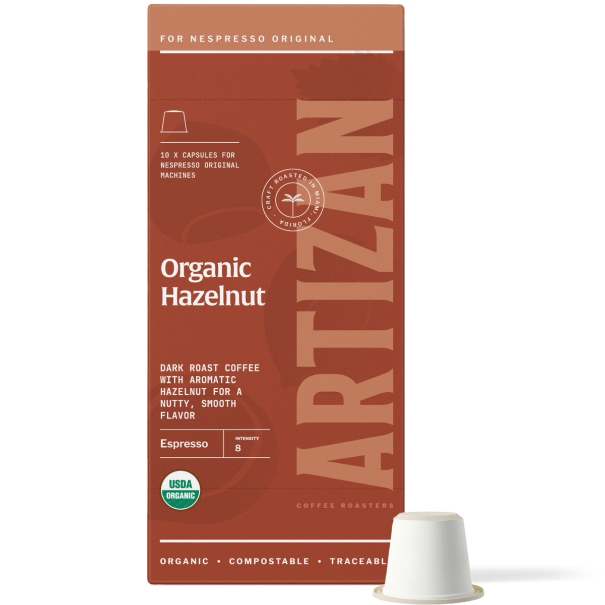 Organic Hazelnut - Espresso