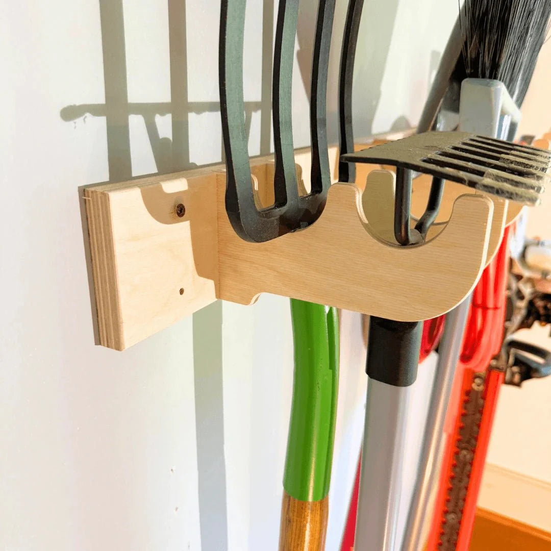 Heavy-Duty Garage Tool and Misc. Hook Rack