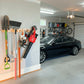 Heavy-Duty Garage Tool and Misc. Hook Rack
