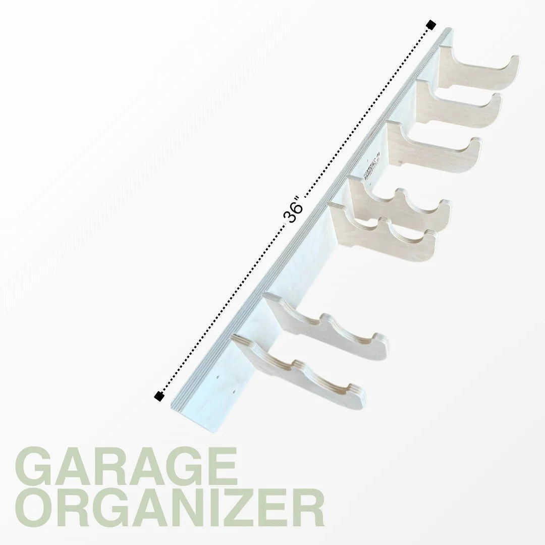 Heavy-Duty Garage Tool and Misc. Hook Rack