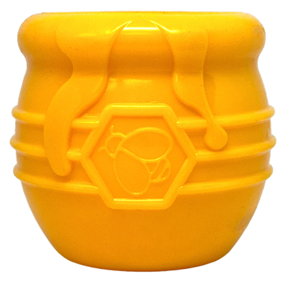 Honey Pot Dog eCup Treat Dispenser | Durable PUP-X Rubber Enrichment Toy | USA Made