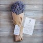 Dried Lavender Bundle – Lavender Gift for Her, Hand Wrapped California Lavender Bouquet