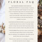 Dried Flower Bouquet – Pink Larkspur, Gomphrenia, Ammobium & Wheat – Rustic Farm-Grown California Wedding & Home Décor Arrangement
