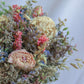 Dried Flower Bouquet – Peony, Blue & Pink Larkspur, Lavender & Avena Oats – Rustic Farm-Grown California Wedding & Home Décor Arrangement