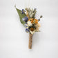 Eucalyptus hair comb with dried Yarrow and Lavender Dried Bridal bouquet / Dry Flower Wedding, Rustic Boho Brides, Bridesmaid bouquet