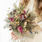 Dried Flowers for Weddings with Pink Peony and Lavender / Dried Bridal bouquet / Rustic Boho Bridesmaid bouquet / Wildflower bouquet