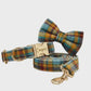 Autumn Blue Plaid Set
