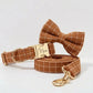 Classic Brown Plaid Set