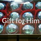 Gift Set with 12 foil wrapped 2.5 oz bath bombs, great for dry skin, Manly Scents