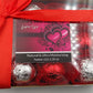 Gift Set (Romance) with 12 luxury bath bomb fizzies - foil wrapped 2.25 oz each, perfect gifts!!