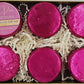 Gift Set with 6 Aromatherapy Shower Tablets - Wildberry - 100% Essential Oil Blends "SERENE"