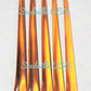 5 Pack ORANGE HONEY TEASERS Natural Honey Snack Sticks Honeystix Straws