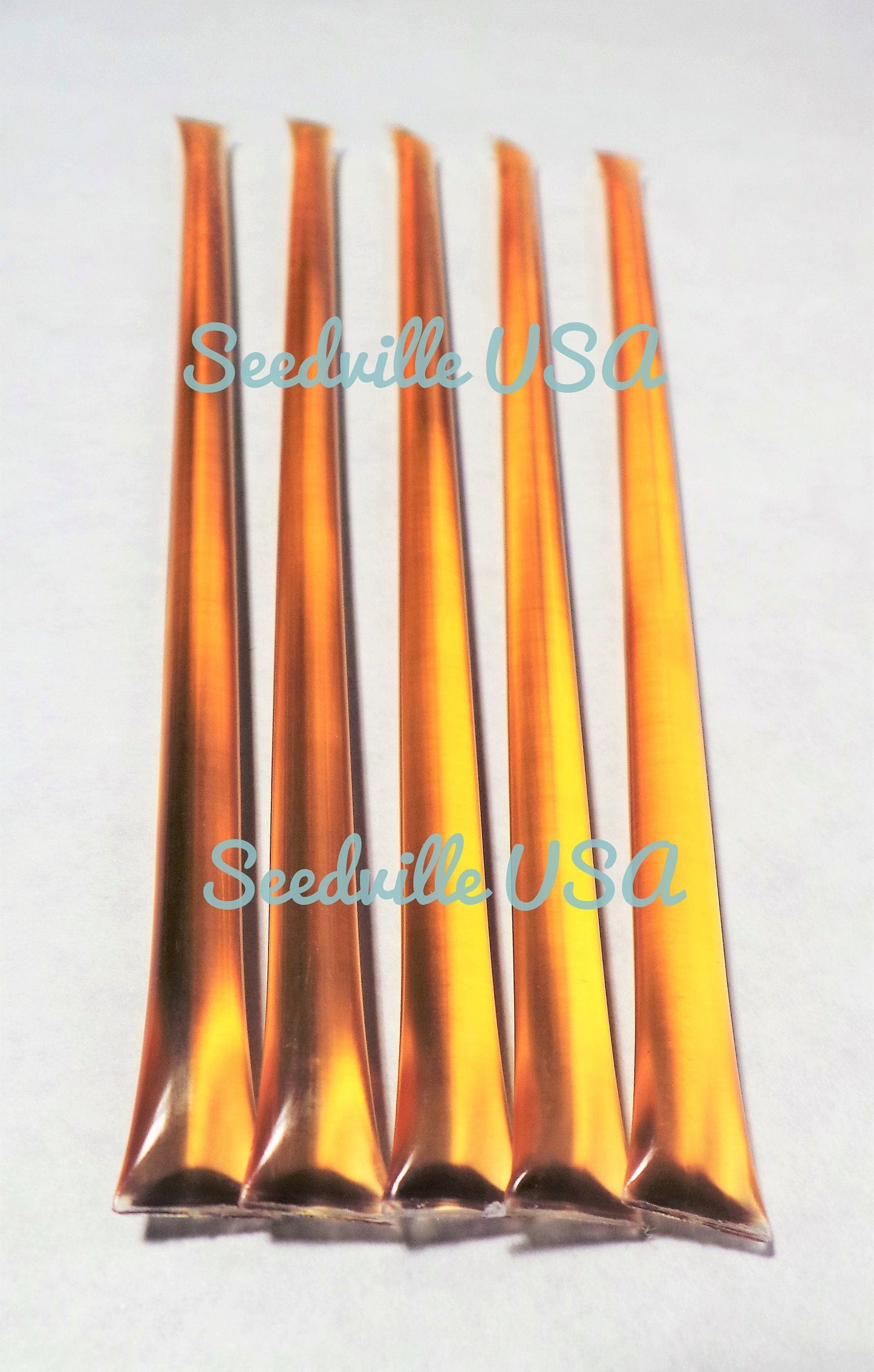 5 Pack APPLE HONEY TEASERS Natural Honey Snack Sticks Honeystix Straws