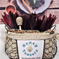 5 Pack BLACKBERRY HONEY TEASERS Natural Honey Snack Sticks Honeystix Straws