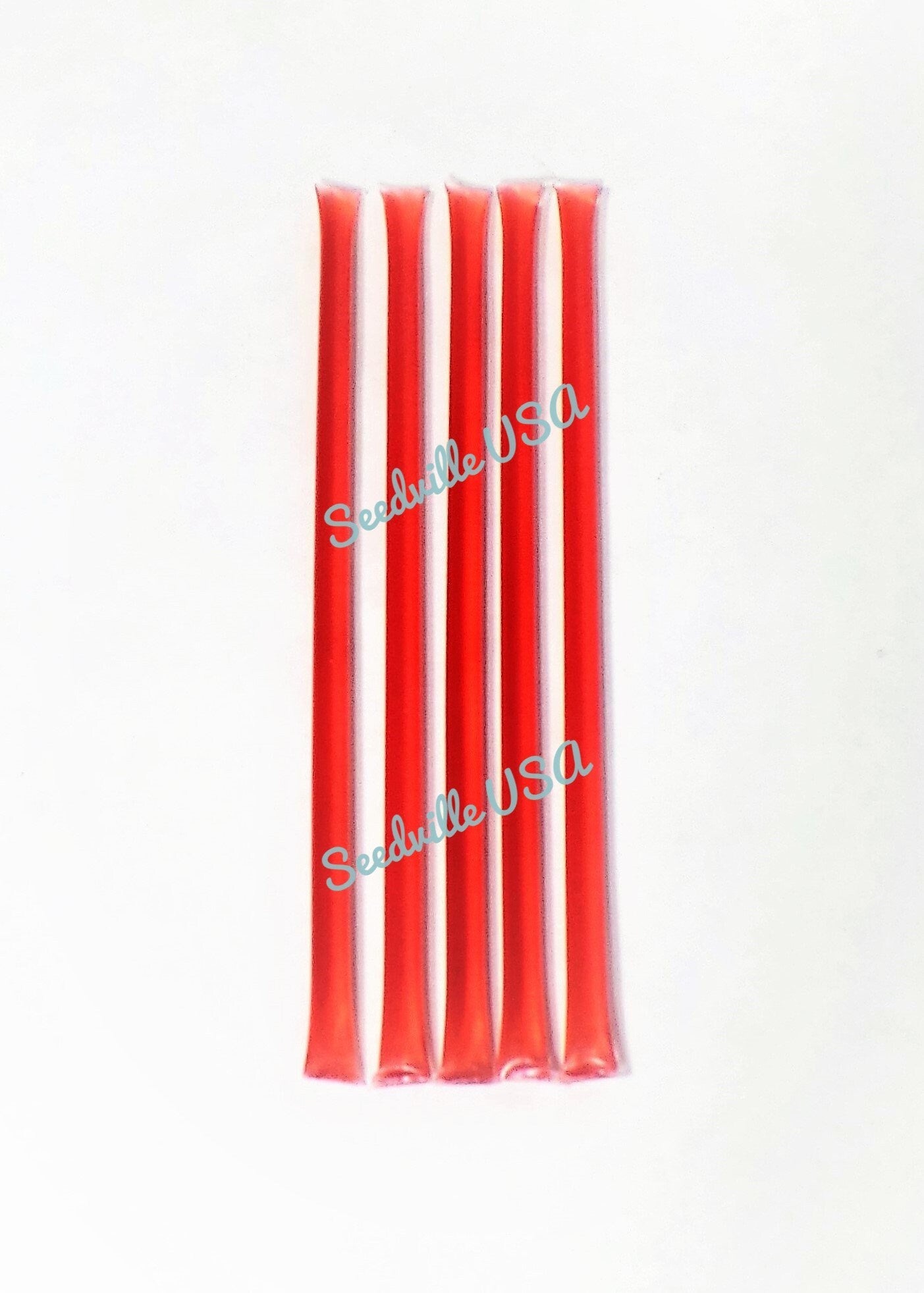 5 Pack WATERMELON HONEY TEASERS Natural Honey Snack Sticks Honeystix Straws
