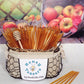 5 Pack APPLE HONEY TEASERS Natural Honey Snack Sticks Honeystix Straws