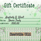 Seedville USA Shop Gift Certificate - Garden Gate Design - By Email or Postal Mail - You Choose Amount