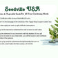 Seedville USA Shop Gift Certificate - Ferns Rock Design - By Email or Postal Mail - You Choose Amount